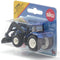 Siku New Holland Tractor met voorlader metaal/kunststof blauw/zwart beweegbare voorlader trekhaak