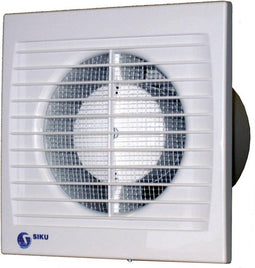 SIKU Silenta Wand- en plafondventilator 148 m³/h 12.5 cm