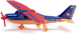 Siku Sportvliegtuig metaal/kunststof veelkleurig roterende propeller inklapbare vleugels