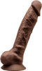 SILEXD - Dildo Dual Density Mod. 1 - 9 Brown