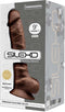 SILEXD - Dildo Dual Density Mod. 1 - 9 Brown