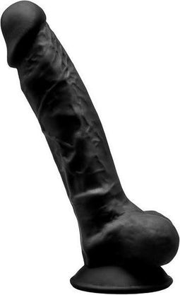 SILEXD - Realistische Dildo - 17,6 x 3,5 cm - Zwart