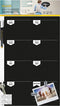 SILHOUETTE KRIJTBORD MUUR WEEK