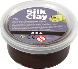 Silk Clay bruin 40gr