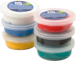Silk Clay - Klei- Set met 6 Basis Kleuren
