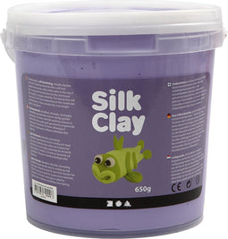 Silk Clay Silk Clay Paars Boetseermateriaal 650 Gr 1 Stuk