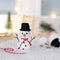 Silk Clay Sneeuwpopdecoratie 2,3-7 Cm