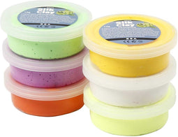 Silk Clay®, voorjaarskleuren, 6x14 gr/ 1 doos