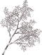 Silk-ka Kunstbloem-Kunsttak Hout Tak Sneeuw-Bruin 99 cm
