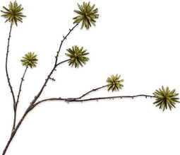 Silk-ka Kunstbloem-Kunsttak Kastanje Tak Groen 79 cm