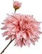 Silk-ka Kunstbloem-Zijde Dahlia Tak Roze 78 cm