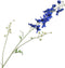 Silk-ka Kunstbloem-Zijden Bloem Delphinium Tak Blauw 101 cm Voordeelaanbod Per 2 Stuks
