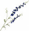 Silk-ka Kunstbloem-Zijden Bloem Delphinium Tak Blauw 122 cm