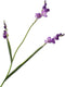 Silk-ka Kunstbloem-Zijden Bloem Freesia Tak Paars 83 cm