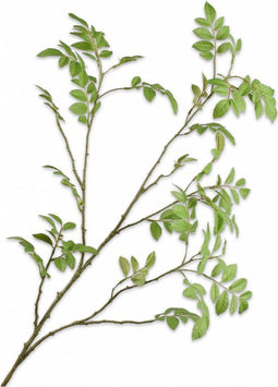Silk-ka Kunstbloem-Zijden Bloem-Kunsttak Bladtak Groen 119 cm