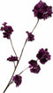 Silk-ka Kunstbloem-Zijden Bloem-Kunsttak Bloesem Tak Paars 84 cm