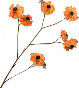 Silk-ka Kunstbloem-Zijden Bloem Rudbeckia Tak Geel 101 cm