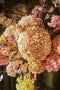 Silk-ka Kunstbloem-Zijden Bloem Sneeuwbal Tak Roze 107 cm