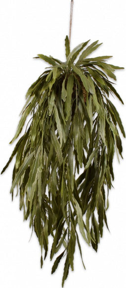 Silk-ka Kunstplant voor Binnen Succulent Hang Groen 70 cm