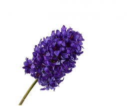 Silk-ka Silk-ka Kunstbloemen Hyacint Steel Real Touch Paars 149152