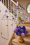 Silk-ka Silk-ka Kunstbloemen Hyacint Steel Real Touch Paars 149152