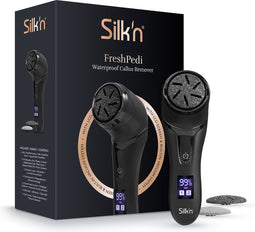 Silk’n Elektrische Pedicureset – Eeltverwijderaar FreshPedi met waterdichte functie - Zwart
