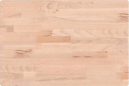 vidaXL - Wastafelblad - 60x40x1,5 - cm - massief - beukenhout