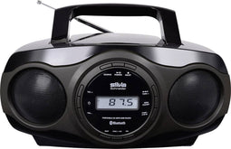 Silva Schneider MPC 17.7 BT Radio/CD-speler VHF (FM) CD, AUX, Bluetooth, USB Zwart, Grijs