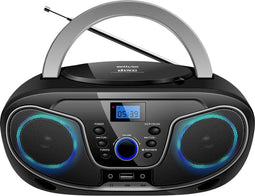 Silva Schneider MPC 19.4 USB Radio/CD-speler VHF (FM) AUX, CD, USB Zwart, Zilver