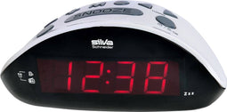 Silva Schneider UR 1190 Wekkerradio VHF (FM) Zwart, Grijs