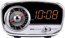 Silva Schneider UR 1967 Wekkerradio VHF (FM) AUX Zwart