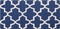 SILVAN - Laagpolig vloerkleed - Blauw - 80 x 150 cm - Wol