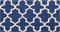 SILVAN - Laagpolig vloerkleed - Blauw - 80 x 150 cm - Wol