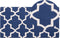 SILVAN - Laagpolig vloerkleed - Blauw - 80 x 150 cm - Wol