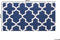 SILVAN - Laagpolig vloerkleed - Blauw - 80 x 150 cm - Wol