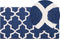 SILVAN - Laagpolig vloerkleed - Blauw - 80 x 150 cm - Wol