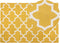 SILVAN - Laagpolig vloerkleed - Geel - 140 x 200 cm - Wol