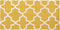 SILVAN - Laagpolig vloerkleed - Geel - 80 x 150 cm - Wol