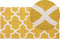 SILVAN - Laagpolig vloerkleed - Geel - 80 x 150 cm - Wol