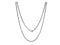 Silventi 980600417 - Stalen Collier - Heli Twist - Zilverkleurig - 60 cm