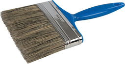 Silverline Emulsie en pasta kwast - ergonomisch handvat - varkensharen - 125 mm