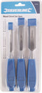 Silverline Houtbeitel set - gesmeed staal - 3 delig - 13/19/25 mm - met bladbescherming