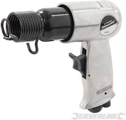 Silverline Pneumatische beitelhamer set - 5-delig - snelwisselveer - 120 mm beitels - lichtgewicht aluminium