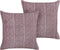SILYBUM - Sierkussen set van 2 - Roze - 45 x 45 cm - Fluweel