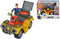 Simba - Brandweerman Sam - Quadbike Mercury met Brandweerman Sam - Speelgoedvoertuig - vanaf 3 jaar