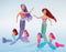 Simba Mermaid Twins pop