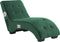 SIMORRE - Chaise longue - Groen - Universeel - Fluweel
