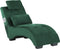 SIMORRE - Chaise longue - Groen - Universeel - Fluweel