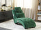 SIMORRE - Chaise longue - Groen - Universeel - Fluweel