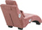 SIMORRE - Chaise longue - Roze - Universeel - Fluweel
